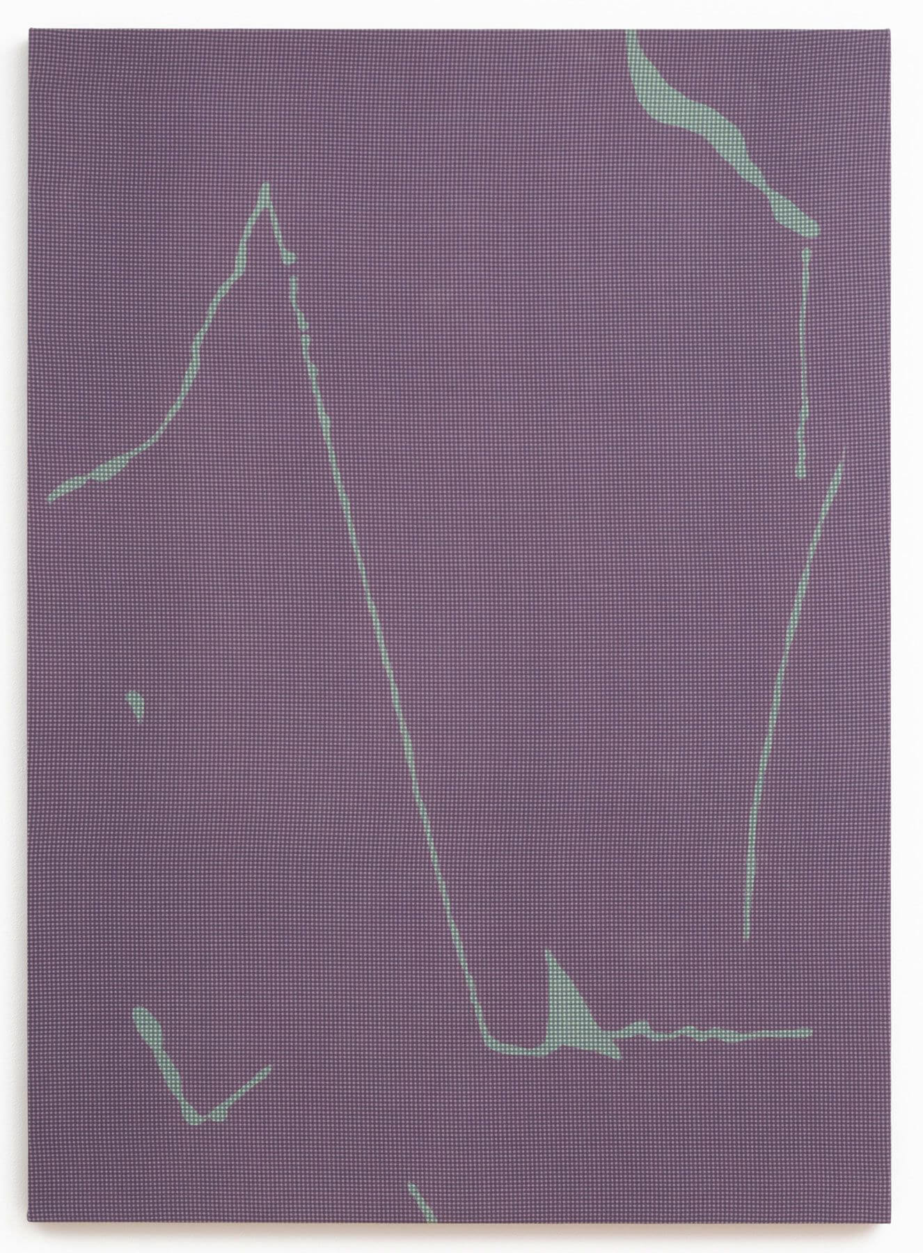 Cheryl Donegan
                                        'Untitled Resist (muave and faded green)', 2014
                                        50 x 36 Inches
                                        dyed cotton
                                        
