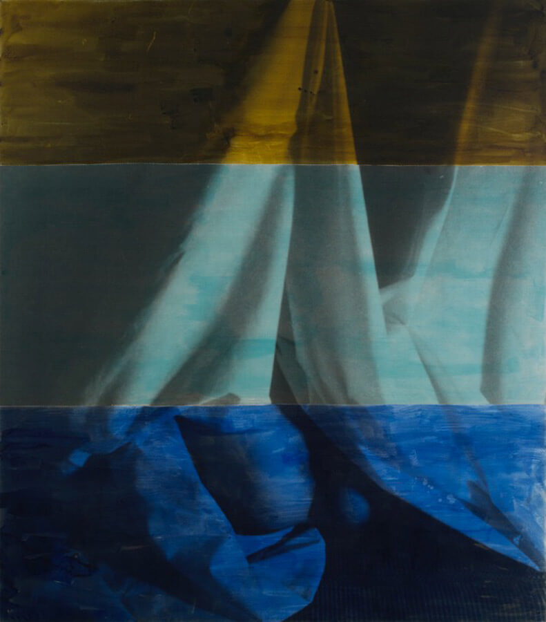 David Salle
                                        'Ghost #4', 1992
                                        85 x 75 Inches
                                        ink on photosensitized linen
                                        